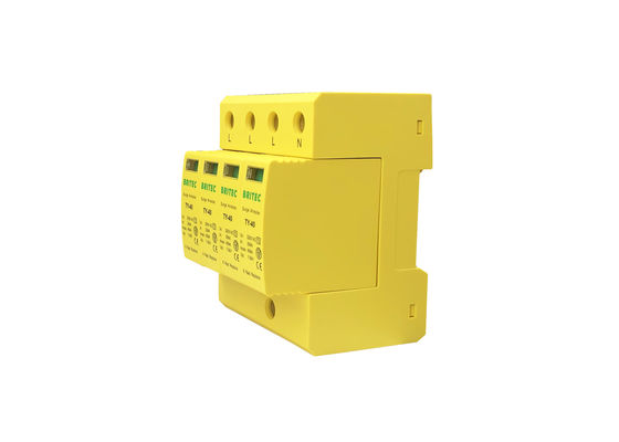 40ka چهار قطب SPD پلاگین قابل اتصال AC خط محافظت از افزایش گرفتگی