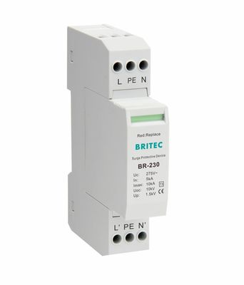 دستگاه حفاظت از افزایش انرژی نوع 3 SPD با ولتاژ 30-275V، زمان پاسخ ≤25ns و حفاظت از صاعقه 8/20 Waveform