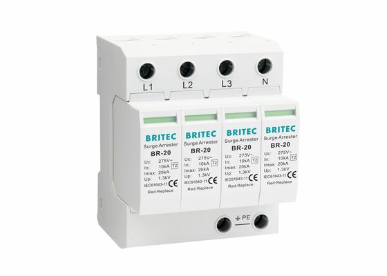 IEC61643-1 20ka SPD نوع 2 دستگاه حفاظت از افزایش فشار