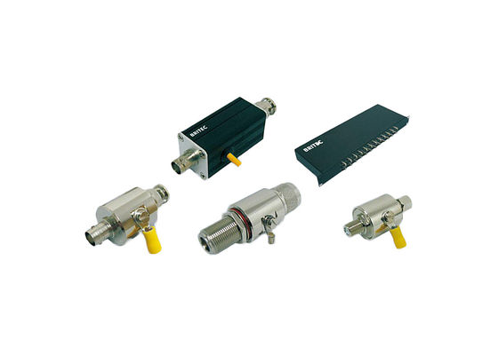 50 Ω رعد و برق هوشمند محافظ پراکنده محافظت بیش از حد کم مصرف BNC سوکت