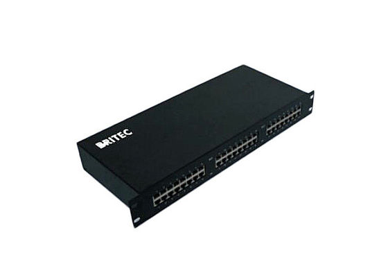 24 Port Rj45 Surge Protector ، دستگاه محافظت از رعد و برق شبکه با پشتیبانی POE