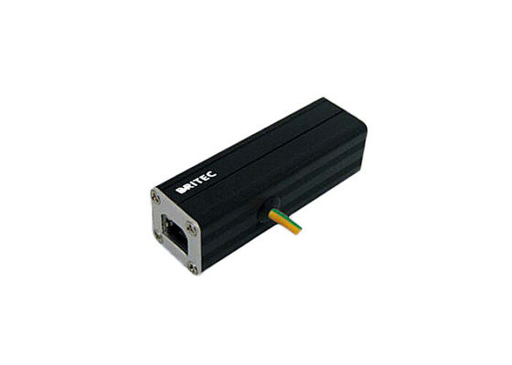 IEC 61643-21 Rj11 Lightning Data Surge Protector آلیاژ آلومینیوم