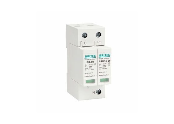 محافظت از قدرت Surge Class Class AC 275V 20kA Lightning Surge Arrester