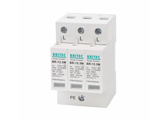275Vac 12.5kA 3 Poles Spd For Lightning Protection Type 1+2/ Class I+IIfunction gtElInit() {var lib = new google.translate.TranslateService();lib.translatePage('en', 'fa', function () {});}