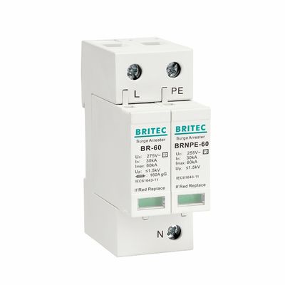 BR275-60 1P+1 60kA Type 2 SPD Lining Protectors Surge Protectors