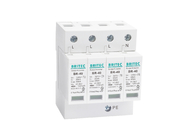 IEC61643 40KA 320V 4 Poles AC Electrical Surge Protector حفاظت از صاعقه