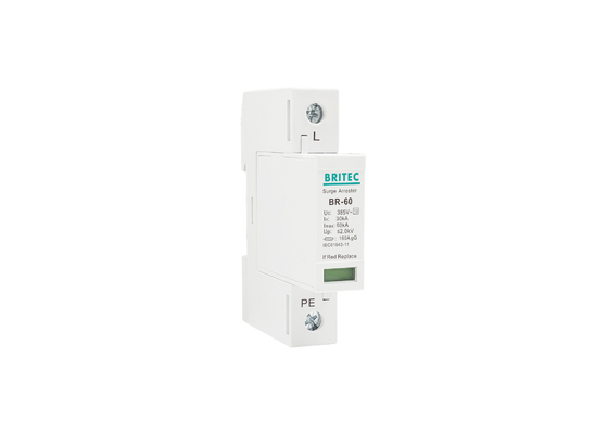 AC SPD کلاس C تک فاز 1P 60kA نوع 2 محافظت کننده از افزایش
