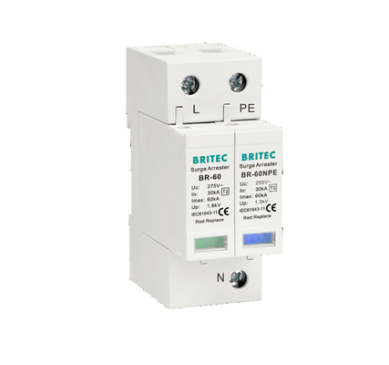 صاعقه گیر BR-60 3P دستگاه حفاظت از نوسانات Spd Type2