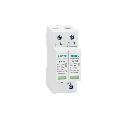دستگاه محافظ برق BR-7M 3P 7ka T1+T2 صاعقه گیر SPD Mov محافظ نوسان