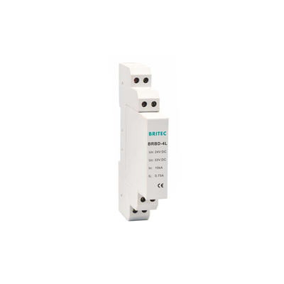 BRBD-4L 24V سیگنال افزایش بازدارنده Spd حفاظت از اطلاعات 20kA اطلاعات AC افزایش حفاظت