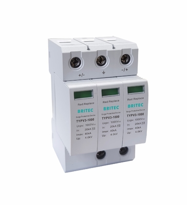 TYPV2 600 نوع 2 PV Surge Arrest Protector دستگاه محافظت از افزایش خورشیدی DC spd