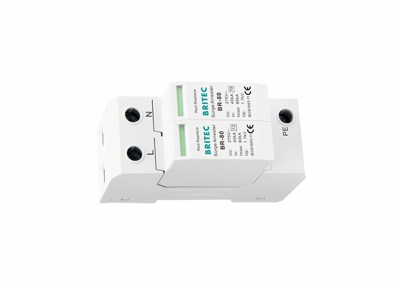 80ka 2P 275V AC کلاس II حفاظت از صاعقه گیر محافظ برق گیر