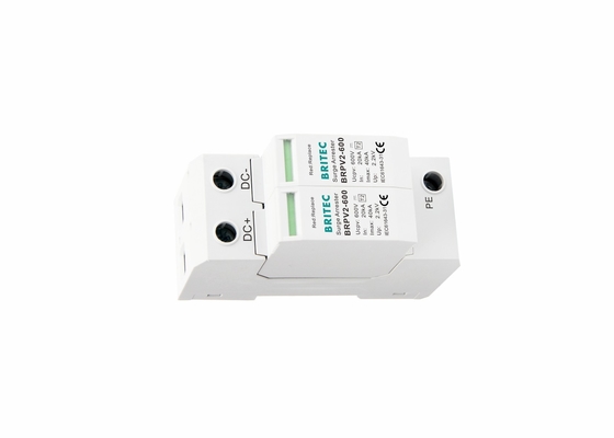 DC 600V DC Solar Protection Device PV Solar SPD نوع 2 دارای گواهی TUV