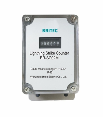 BR-SC02E شمارنده صاعقه بازدارنده افزایش صاعقه شمارنده افزایش صاعقه