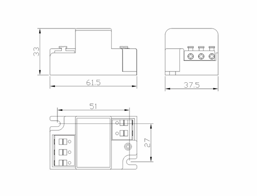 SPD06A-20 محافظ افزایش برای LED 20kv 10kv T3 محافظ افزایش نور خیابانی