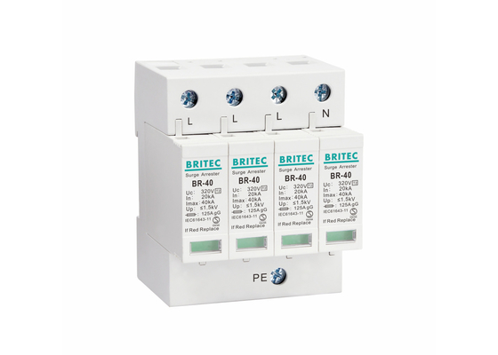 دستگاه محافظ افزایش 40ka AC Over Voltage Lightning Arrester