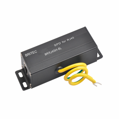 1000mbps RJ45 SPD Ethernet Surge Arrester Lightning Protector سیگنال دستگاه انتقال داده spd