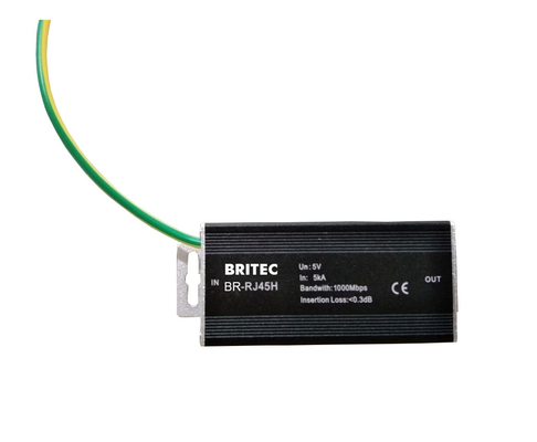 1000mbps RJ45 SPD Ethernet Surge Arrester Lightning Protector سیگنال دستگاه انتقال داده spd