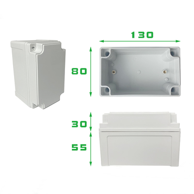 TY-8013085 Ip66 جعبه اتصال الکتریکی ضد آب ABS جعبه سوئیچ پلاستیکی