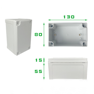 TY-8013085 Ip66 جعبه اتصال الکتریکی ضد آب ABS جعبه سوئیچ پلاستیکی