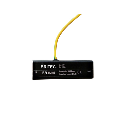 SPD 48V RJ45 Surge Arrestor 100M 1000M اترنت PoE داده های Surge Protector