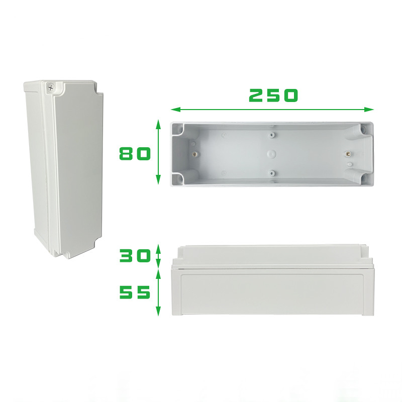 TY-8025085 جعبه های اتصال الکتریکی در فضای باز ABS پلاستیکی پروژه IP66 Junction Box