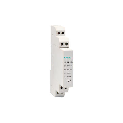 Pluggable Data Surge Protector IP20 Din Rail Transmission Device دستگاه محافظ ولتاژ شبکه
