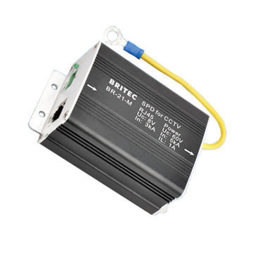 محافظ برقگیر RJ45H-8L برای اترنت، محافظت در برابر صاعقه، محافظ شبکه گیگابیتی، محافظت در برابر نوسانات برق