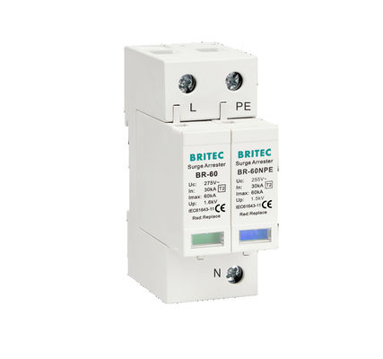 صاعقه گیر BR-60 3P دستگاه حفاظت از نوسانات Spd Type2