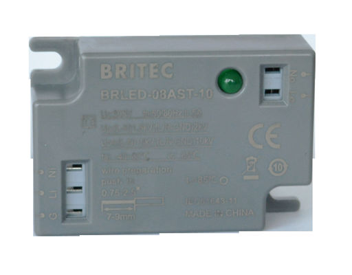 BRLED-08AST-10 دستگاه حفاظت از افزایش نور LED نور خیابانی SPD راننده محافظت از افزایش نور محافظ صاعقه گیرنده 10kV محافظ افزایش نور در خارج از منزل نور خیابانی محافظ افزایش نور LED