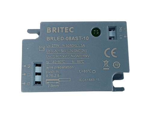 BRLED-08AST-10 دستگاه محافظت از افزایش برای روشنایی 10kA چراغ خیابانی LED ELECTROSTACTIC PROTECTOR سیستم روشنایی LED چراغ های خیابانی LED