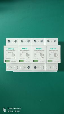 BR-50GR 4P Ac حفاظت از نور چین نوع 1 دستگاه حفاظت از افزایش Spd spd t1 t2 نوع 1 توقف افزایش