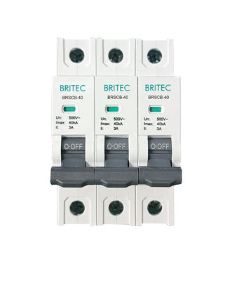BRSCB-40 3P OEM ODM SPD دستگاه محافظت از افزایش حفاظتی محافظ پشتی محافظ پشتیبان Spd