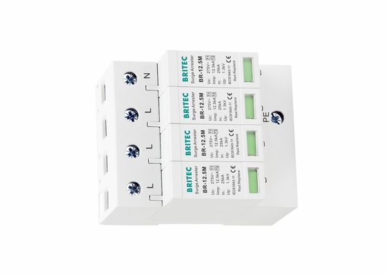 کلاس I+II SPD 4P 275V BRITEC دستگاه حفاظت از افزایش فشار