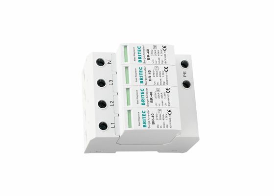 UL94-V0 35mm Din Rail 40ka نوع 2 محافظت از برق