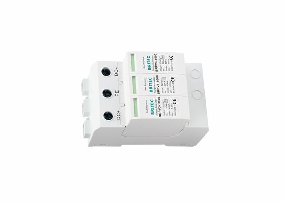 40KA حداکثر تخلیه جریان 1000V DC ولتاژ نامی نوع 2 دستگاه محافظت از افزایش SPD