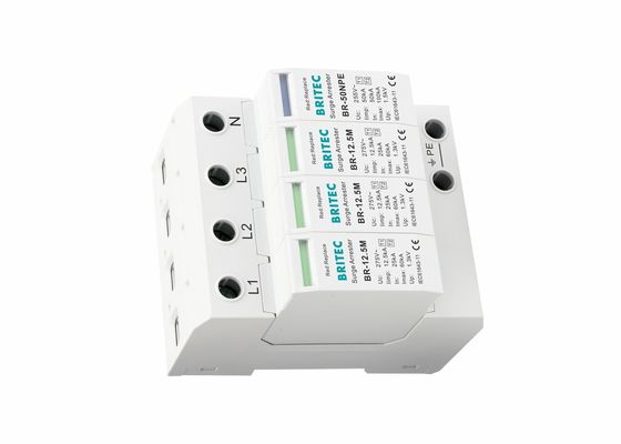نوع 1 دستگاه حفاظت از تشعشعات بالا کلاس B+C 12.5kA