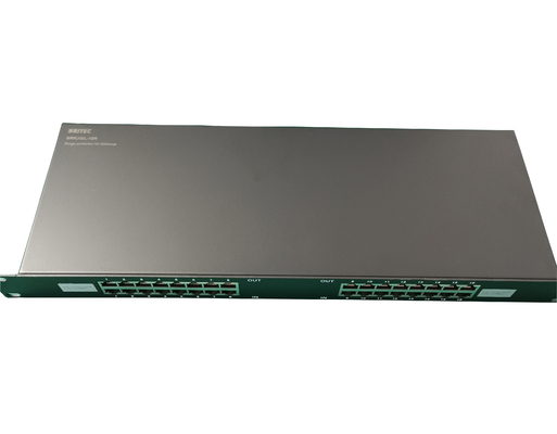 محافظ ولتاژ سیگنال مخابراتی BRRJ45H-16R، محافظت از نوسانات اترنت با قابلیت نصب در رک 1000M