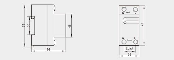 محافظ ولتاژ اضافی موقت BROU-40