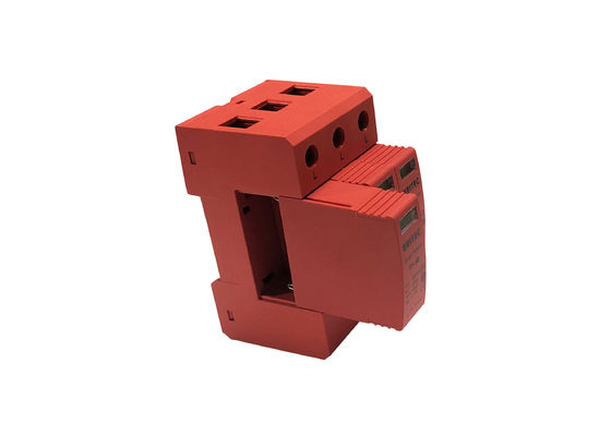 نوع 2 سه فاز 3 قطب Poles کلاس II Surge Arrester 40kA 320V حفاظت از نور