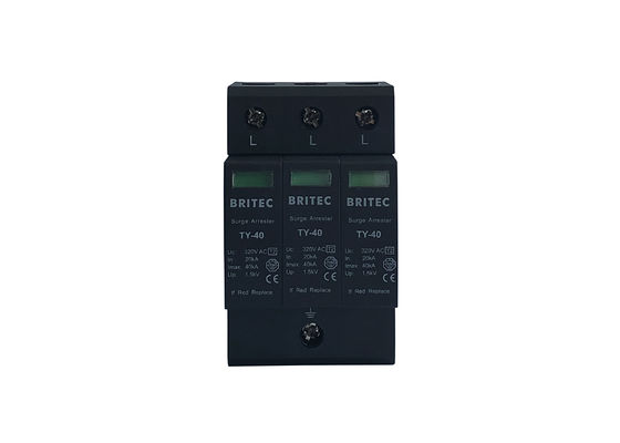 IEC 61643 Class II 3P Pluggable Type 2 SPD 40kA برای حفاظت عمومی