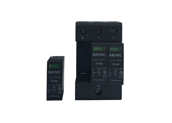 IEC 61643 Class II 3P Pluggable Type 2 SPD 40kA برای حفاظت عمومی