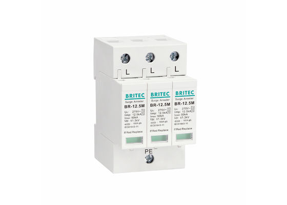 برقگیر BRITEC AC 12.5kA BR-12.5M 275V T1+T2 کلاس B+C