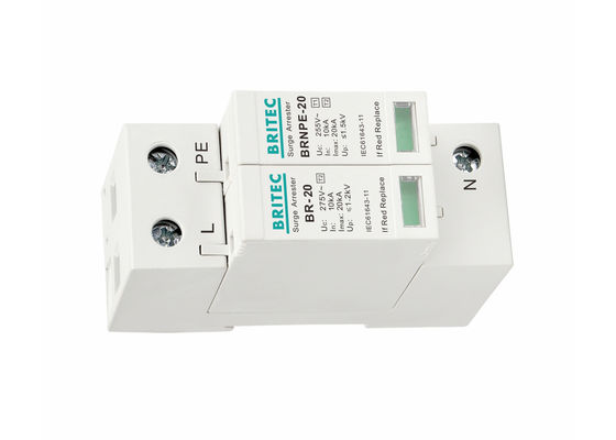 محافظت از قدرت Surge Class Class AC 275V 20kA Lightning Surge Arrester