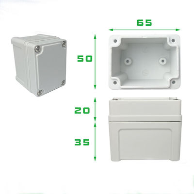 TY-506555 ABS پلاستیکی IP66 Junction Project Box محفظه ضد آب 50*65*55